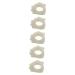 minkissy 5pcs Jade Scraping Instrument Guasha Massage Multi Function Tool Tools Gua Sha Stone Face Stone Gua Sha Guasha Tool for Face Cosmetic Scraping Stone Scraping Device Ring Massager 6.20X5.50X0.90CMx5pcs As Shownx5pcs