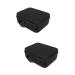 FRCOLOR 2 Pcs Hair Dryer Storage Bag Portable Blow Dryer Hair Dryer Hard Travel Storage Case Hair Dryer Case