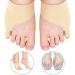 Pink Bunion Toe Separator Sleeves for Women and Men - Pain Relief with Silicone Gel Pads - Toe Corrector for Hammer Toes - Buy Online on GoSupps.com