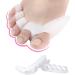 Toe Spacers and Separator Gel - Bunion Stretchers for Pain Relief - Hallux Valgus Aid Splint - Men and Women - 2 Pairs - Buy Online on GoSupps.com