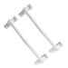 Zerodeko Daisy Wall Decal 2pcs Cabinet Rack Over Door Rack Towel Rack Cabinet Towel Organizer Wall-Mounted Shower Door