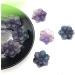Beautiful 1PC Natural Fluorite Bauhinia Shaped Crystal Flower Stones Hand Carved Crystal Decor Natural Quartz Crystals Chakra Reiki Balancing - Buy Online on GoSupps.com