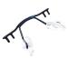 NOYOTA Metal Nose Pad Holder Nose Bridge Replacement 1 Piece Metal Nose Bridge Replacement for Rimless Glasses Blue