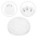 Eyelash Extension Pad Professional Clear Thick Reusable Round Silicone Eyelash Extension Stand Holder Pallet Eyelash Pad Makeup Tool for Easy Pick Up False Eyelash False Eyelash Holder Pads