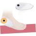 NOLITOY Orthotic Heel Pads - 2 Pairs Silicone Insoles for Plantar Support Massage & Comfort - Half Heel Inserts 11X6cm - Buy Online on GoSupps.com