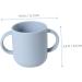 2pcs Toddler Silicone Training Cups with Handles for Boys and Girls - Blue Baby Sippy Cup for Kids Water Transition - Toddmomy Learner Trainer - Buy Online on GoSupps.com