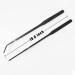 WOLEDOE 2Pcs Snake Feeding Tongs Set - Ideal for Ball Pythons, Spiders, Snakes, Lizards, Tarantulas, Chameleons, Leopard Geckos - Long Tweezers in Black - Buy Online on GoSupps.com