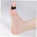 FOMIYES Magnetic Toe Covers - Set of 2 | Flex Tools for Body Sculpting | Drainage & Therapeutic Ring | Black Leather Magnet Toe Separators - Buy Online on GoSupps.com
