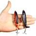 Nuguri Topwater Fishing Lures Set - Whopper Plopper Bass Lures with Floating Rotating Tail - Hard Bait Hook for Freshwater and Saltwater Fishing - Buy Online on GoSupps.com