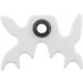RLECS Moosehead Bridge Head - White Plastic Slip-On Pool Cue Accessory - Buy Online on GoSupps.com