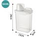 Laundry Detergent Dispenser Clear Airtight Washing Powder Dispenser with Scale and Cup 1800ML - Buy Online on GoSupps.com