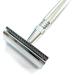 Giesen & Forsthoff Timor Stainless Steel Razor - Closed Comb Unique Design for Precision Shaving - International Shipping Available - Buy Online on GoSupps.com