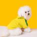 Ducomi Dog Sweater with Hood for All Breeds - Warm Soft Single-Colored Yellow Sweater for Pets & Puppies (Medium) - Buy Online on GoSupps.com