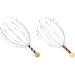2pcs Octopus Shape Head Scratcher - Stainless Steel Wire Body for Stress Relief & Relaxation | Dijiusidy | International Shipping - Buy Online on GoSupps.com