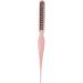 Teasing Hair Brush Portable Styling Comb Ergonomic Rat Tail Handle Home Travel (Pink) - Buy Online on GoSupps.com
