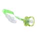 Pacifier with ribbon soother baby 4+ months by DR. SCHANDELMEIER BPA-free pacifier color: green