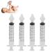 Nachar Baby Nasal Aspirator, Sinus Rinse System Professional Baby Nasal Irrigator- Portable Infant Nose Cleaner Quick Rinse Device for Newborn Infants Kids Children- BPA Free More Convenient, 4pcs-1