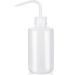 Valchoose Plastic Squeeze Bottle 250ml | 8oz Wash Bottle Chemical LDPE Safety Medical (1 Pack) 1x250ml White White