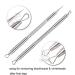 ICYCHEER Blackhead Remover Tool Set - 5pcs Stainless Steel Acne & Whitehead Removal Kit for Clear Skin - Buy Online on GoSupps.com