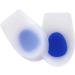 Buy Silicone Oblique Heel Pads for Men & Women - Shock Absorbing Two-Color Design - Size L (40-45) - Blue - Buy Online on GoSupps.com