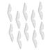 Villcase Schnapsl ser Nasensteg-Clip 40 pieces of glasses Handmade protective strips for the inside and outdoor area made of silicone practical ceiling pillow soft fitting self-adhesive 10.7x2x1cmx2pcs