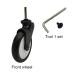 Buy Brogtorl Replacement Rubber Front Wheel for Babyzen YOYO / YOYA Stroller - 1 Pack Accesory - Buy Online on GoSupps.com