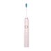 Rechargeable Electric Toothbrush with 4 Brush Heads & 6 Cleaning Modes Electric Toothbrush for Adults Portable Electric Toothbrush Brushing Modes for Home Office & Travel Electric (Pink One Size)