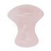 Yinhing Rose Quartz Gua Sha Scraper Plate Mushroom Shaped Scraping Stone Tool for Skin Tightening Facial Massage Relaxation Spa