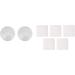 Hair Extension Holder Acrylic Lightweight Hair Extension Display Braiding Hair Rack for Home Shops Wig Storage (Black) - Buy Online on GoSupps.com