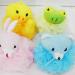 LHKJ 4 Pieces Shower Sponge Exfoliating Sponge Shower Sponge with Soft Toy and Net Bath Sponge for Children Adults Bath Ball Animal Washing Sponge (Colourful) - Buy Online on GoSupps.com