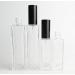 Refillable Glass Perfume Spray Bottle 50ml - Travel Essential Oil & Makeup Tool - Black Closure - Perfect Gift - Buy Online on GoSupps.com