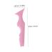FOMIYES 3pcs Silicone Beauty Ruler - Reusable Eyeliner & Eyeshadow Stencil Set - Makeup Tool for Lipstick Mascara & Eyebrows - Pink - Buy Online on GoSupps.com