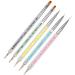 5pcs Nail Art Pens - Liner Brush Set for DIY Nail Designs | International Shipping - Buy Online on GoSupps.com