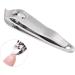 2 PCS Metal Slanted Edge Nail Clippers - Pedicure Manicure Tool for Precision Cutting - Buy Online on GoSupps.com