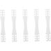 Gatuida 30 Pcs White Mask Earrings - Buckle Hook Accessories (15x2cm) | International Shipping - Buy Online on GoSupps.com