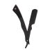 Beard Blade Holder Men Manual Razor Handle Acrylic Foldable Stainless Steel Beard Knife Handle for Barber