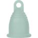 Selenacare Menstrual Cup Basic | Sustainable Medical Silicone Period Cup (Size M 26ml) with Cotton Storage Bag - Eco-Friendly Turquoise - Buy Online on GoSupps.com