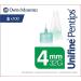 Unifine Pentips latex free pen needle 4mm 32G Electropolished and treated with advanced silicone Universal Fit - Buy Online on GoSupps.com