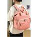 Fexkean Diaper Bag - Multifunctional Baby Backpack with Foldable Bed | Large Capacity Travel Diaper Bag in Pink - Buy Online on GoSupps.com