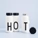 Personal Thermo/Insulated Bottle A-Z M White - Buy Online on GoSupps.com