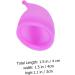 Healeeved 6th Female Period Cup - Comfortable Silicone Menstrual Cup in Violet Pebble Gel | Eco-Friendly & Medical Grade Hygiene - Buy Online on GoSupps.com