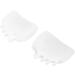 Semme Toe Separators - Silicone Straightener for Bunion Pain Relief | 2 Pairs Hallux Valgus Foot Care (White) - Buy Online on GoSupps.com