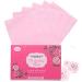 CangNingShang 100 Sheets Tissues Face Oil Blotting Papers Makeup Acne Prone Skin Daily Use Natural Oil Absorbing Rose