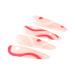 Brishow Valentine's Day Artificial Nails - Red Heart Ballerina Press-On Acrylics 24 Long Stick-On Nails for Women & Girls - Buy Online on GoSupps.com