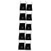 TOVINANNA 10 Pcs Storage Bag Hair Straightener Bag Travel Bag for Hair Styling Tools Hair Dryer Pouch Velvet