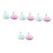 Ultechnovo 8 STK Massage shampoo comb shampoo brush headwasher hair peel for the scalp scalp scalp (scalp brush scales.