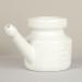 BIXUEJ 350Ml Ceramic Neti Pot Nose Cleaning Pot Leakproof Spout Pot for Nasal Rinsing Nose Washing Men Women White - Buy Online on GoSupps.com