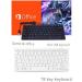 White Wired Mini Keyboard for Mac & PC | Compact USB Keyboard for iMac MacBook Pro/Air Windows Laptops - Riuty - Buy Online on GoSupps.com