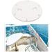 Hoffen 6 White Round Non-Slip Deck Plate Inspection Hatch - Detachable Cover - Buy Online on GoSupps.com