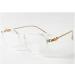 Qinzhenz Anti-Blue Light Reading Glasses | Oversized Glare-Free Computer Glasses for Men & Women | Cute & Stylish Transparent Design | +350 Flat Light Mirror - Buy Online on GoSupps.com
